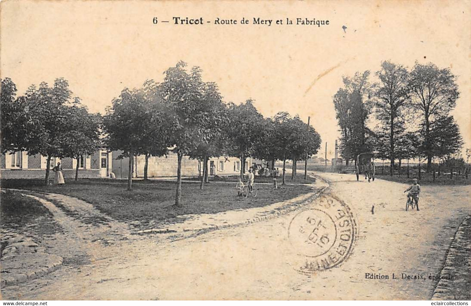 Tricot           60          Route De Mery Et La Fabrique          (voir Scan) - Other & Unclassified