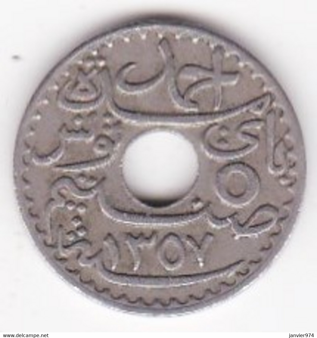 PROTECTORAT FRANCAIS. 5 CENTIMES 1938 Petit Module - Tunisie