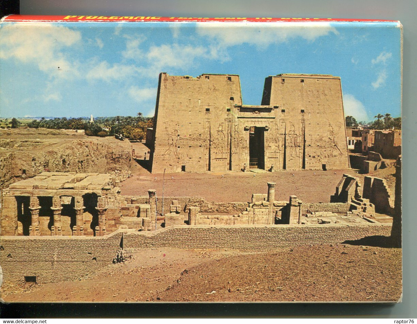 CPM Temples D'EGYPTE  Carnet Style Dépliant De 20 Cartes - Temples D'Abou Simbel