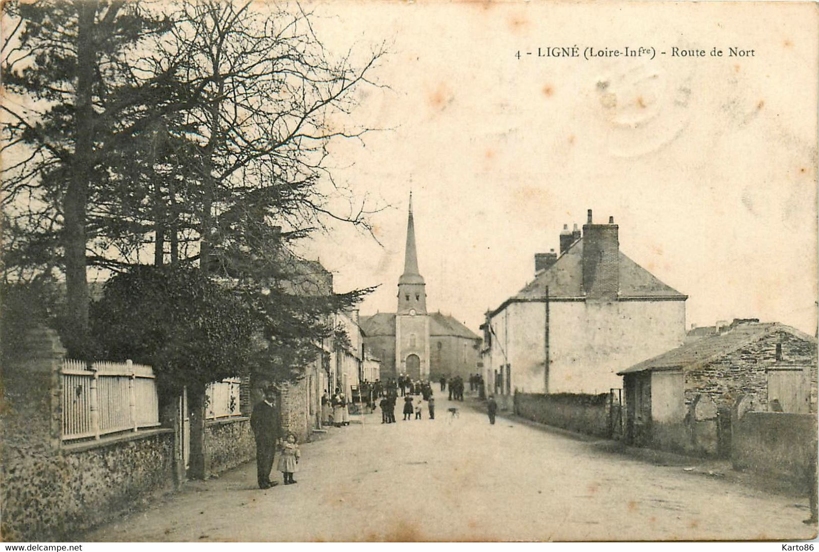 Ligné * Route De Nort - Ligné