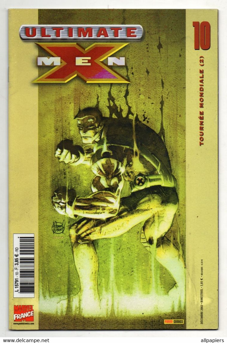 Comics Ultimate X-MEN N°10 Tournée Mondiale 2/2 De 2002 - XMen