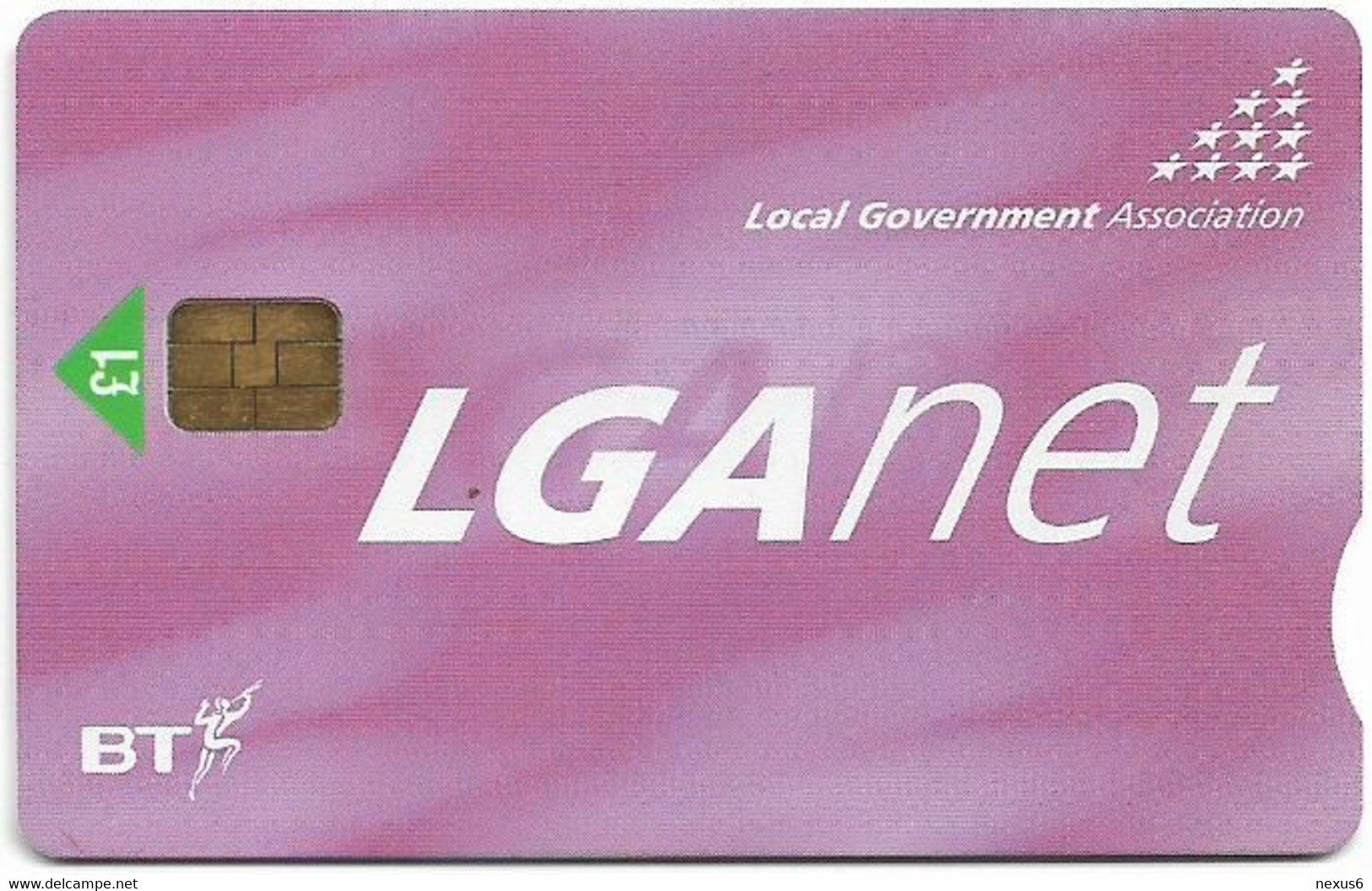 UK - BT (Chip) - PRO412 - BCI-057 - LGAnet, Cn. 23/5/001396, 1£, 1.000ex, Mint - BT Promotional