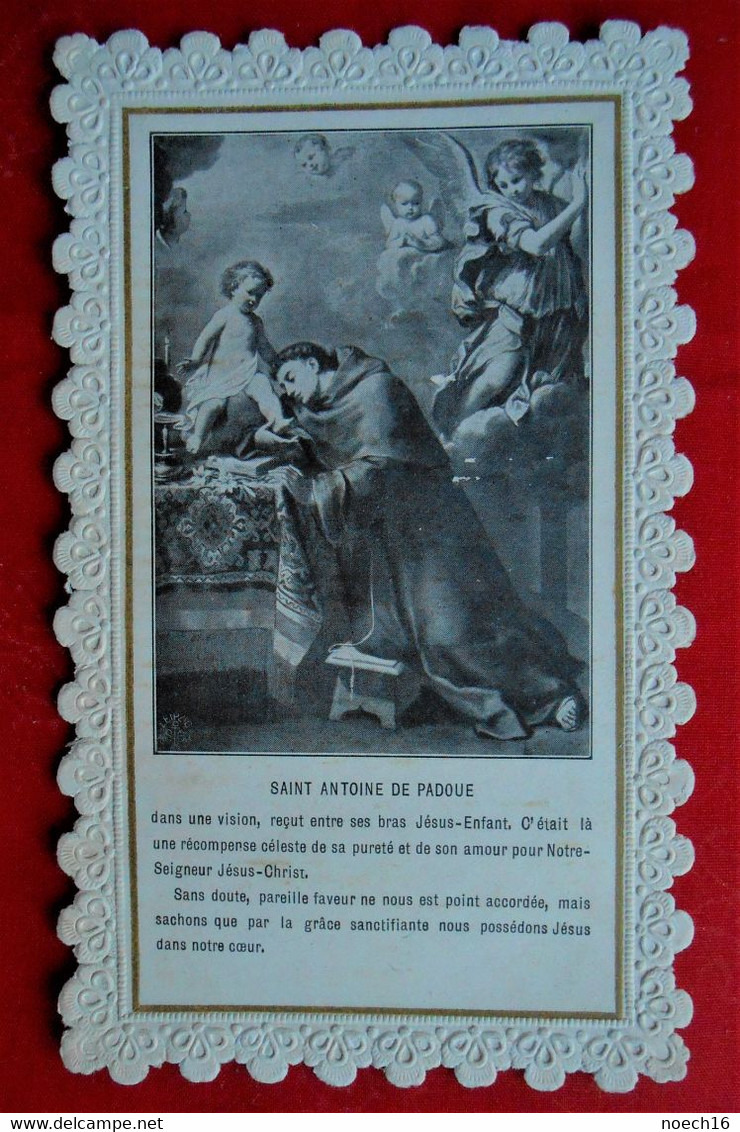 Image Pieuse - Saint Antoine De Padoue - Imp. Antonienne Ath - Images Religieuses