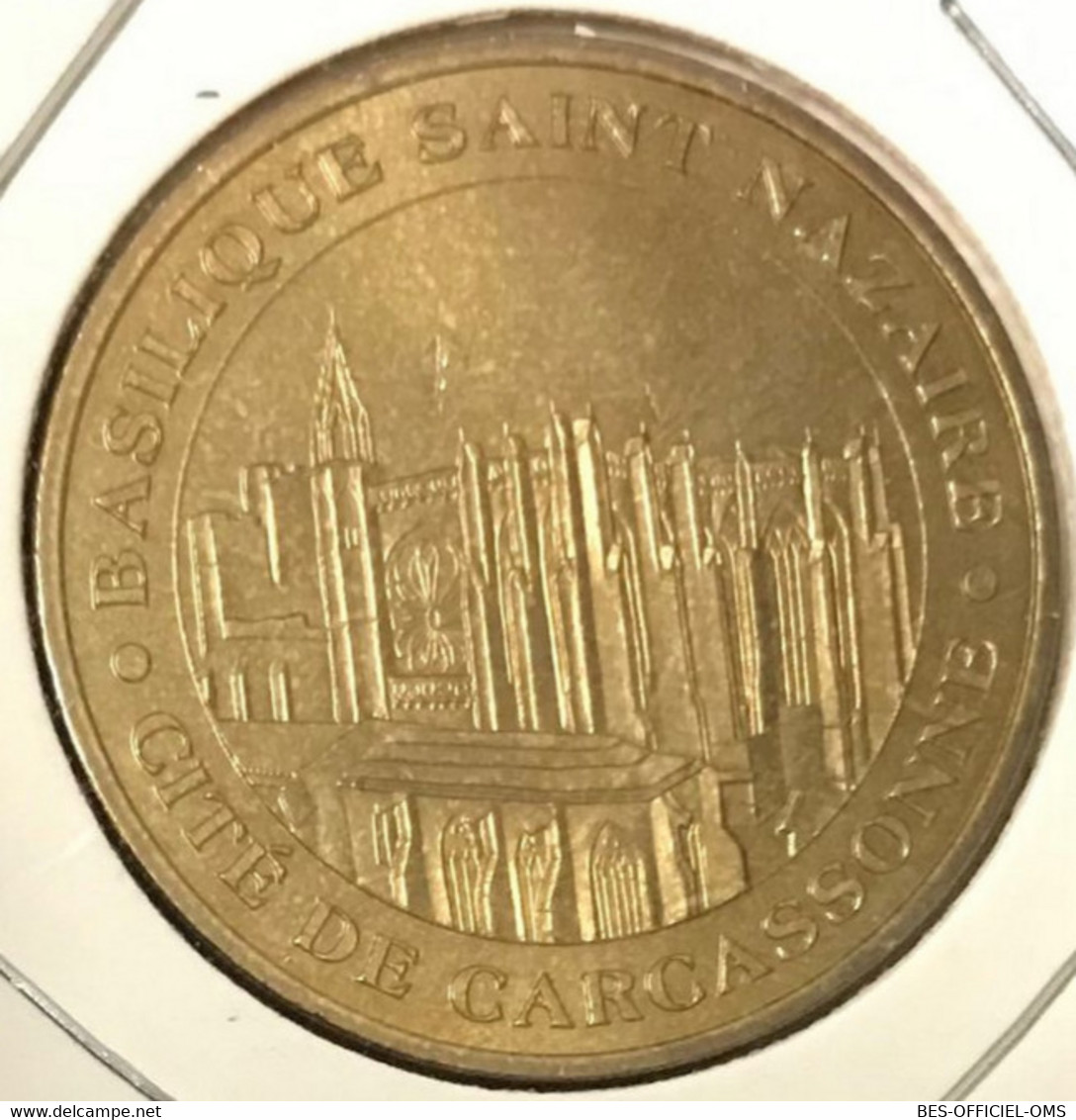 11 CARCASSONNE BASILIQUE SAINT-NAZAIRE MDP 2004 MÉDAILLE SOUVENIR MONNAIE DE PARIS JETON TOURISTIQUE MEDALS COINS TOKENS - 2004