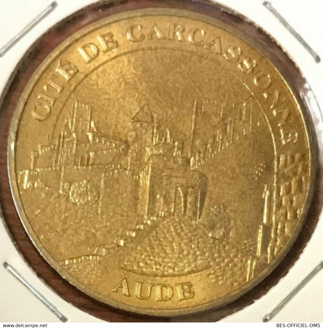 11 CITÉ DE CARCASSONNE AUDE MDP 2004 MÉDAILLE SOUVENIR MONNAIE DE PARIS JETON TOURISTIQUE MEDALS COINS TOKENS - 2004