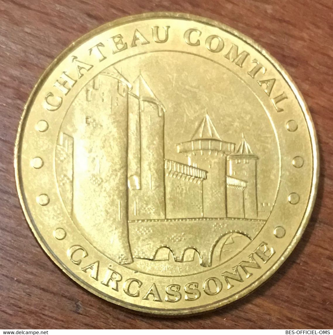 11 CARCASSONNE CHÂTEAU COMTAL MDP 2016 MÉDAILLE SOUVENIR MONNAIE DE PARIS JETON TOURISTIQUE MEDALS COINS TOKENS - 2016