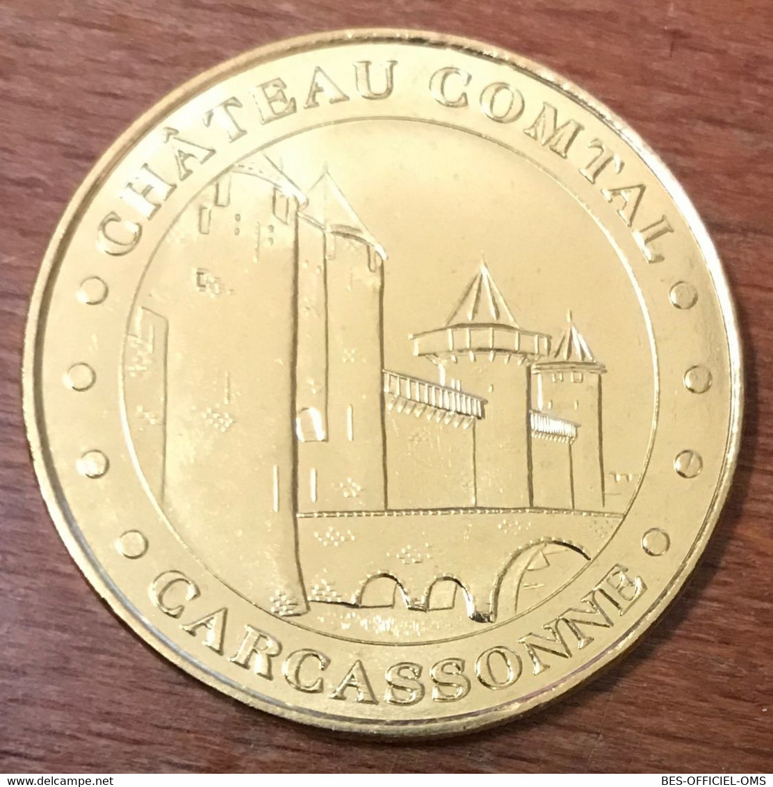 11 CARCASSONNE CHÂTEAU COMTAL MDP 2018 MÉDAILLE SOUVENIR MONNAIE DE PARIS JETON TOURISTIQUE MEDALS COINS TOKENS - 2018