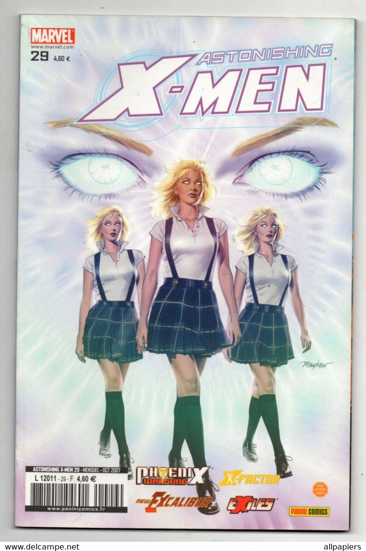 Comics X-MEN Astonishing N°29 Phénix Chant De Guerre - New Excalibur - X-Factor - Exilés De 2007 - XMen