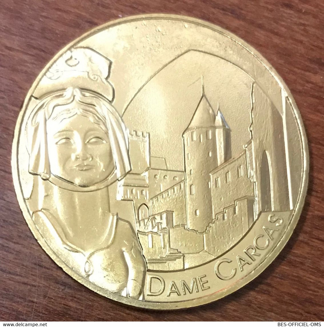 11 CITÉ DE CARCASSONNE DAME CARCAS MDP 2019 MÉDAILLE SOUVENIR MONNAIE DE PARIS JETON TOURISTIQUE MEDALS COINS TOKENS - 2019