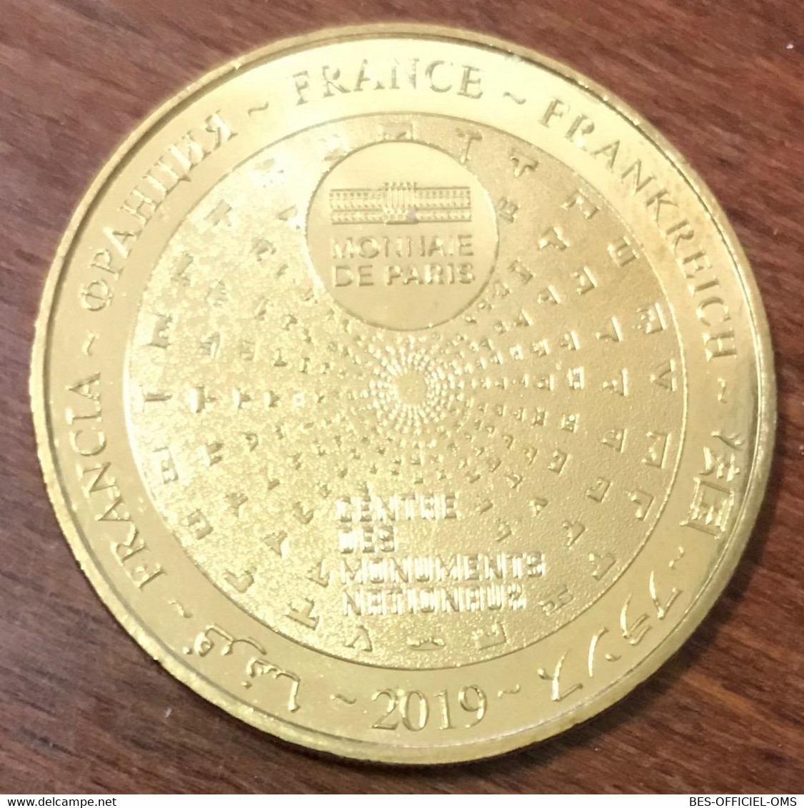 11 CITÉ DE CARCASSONNE DAME CARCAS MDP 2019 MÉDAILLE SOUVENIR MONNAIE DE PARIS JETON TOURISTIQUE MEDALS COINS TOKENS - 2019