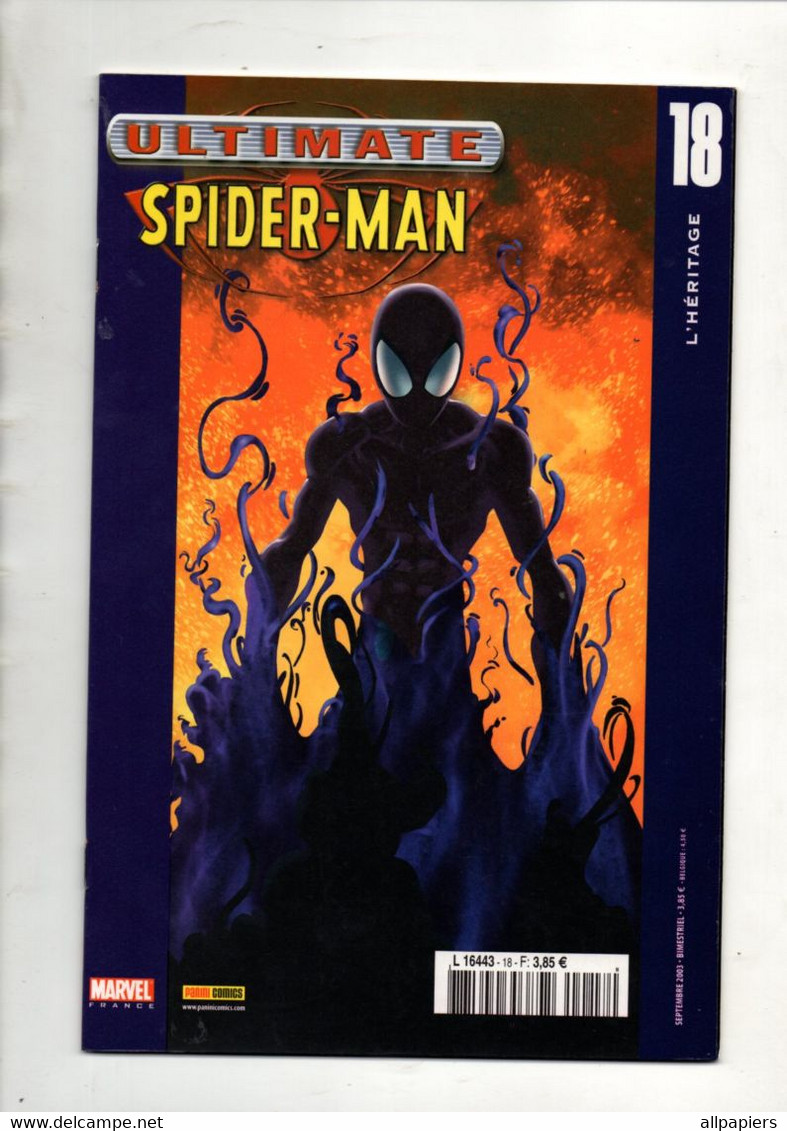 Comics Spider-Man Ultimate N°18 Succession - L'héritage De 2003 - Spiderman