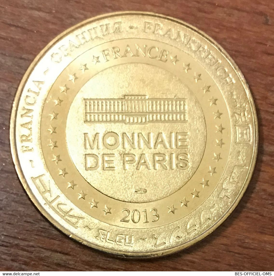 11 SIGEAN N°18 OURS DU TIBET MÉDAILLE SOUVENIR MONNAIE DE PARIS 2013 JETON TOURISTIQUE MEDALS COINS TOKENS - 2013