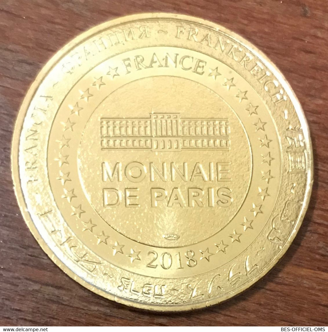 11 SIGEAN N°23 COUPLE DE LIONS MÉDAILLE SOUVENIR MONNAIE DE PARIS 2018 JETON TOURISTIQUE MEDALS COINS TOKENS - 2018