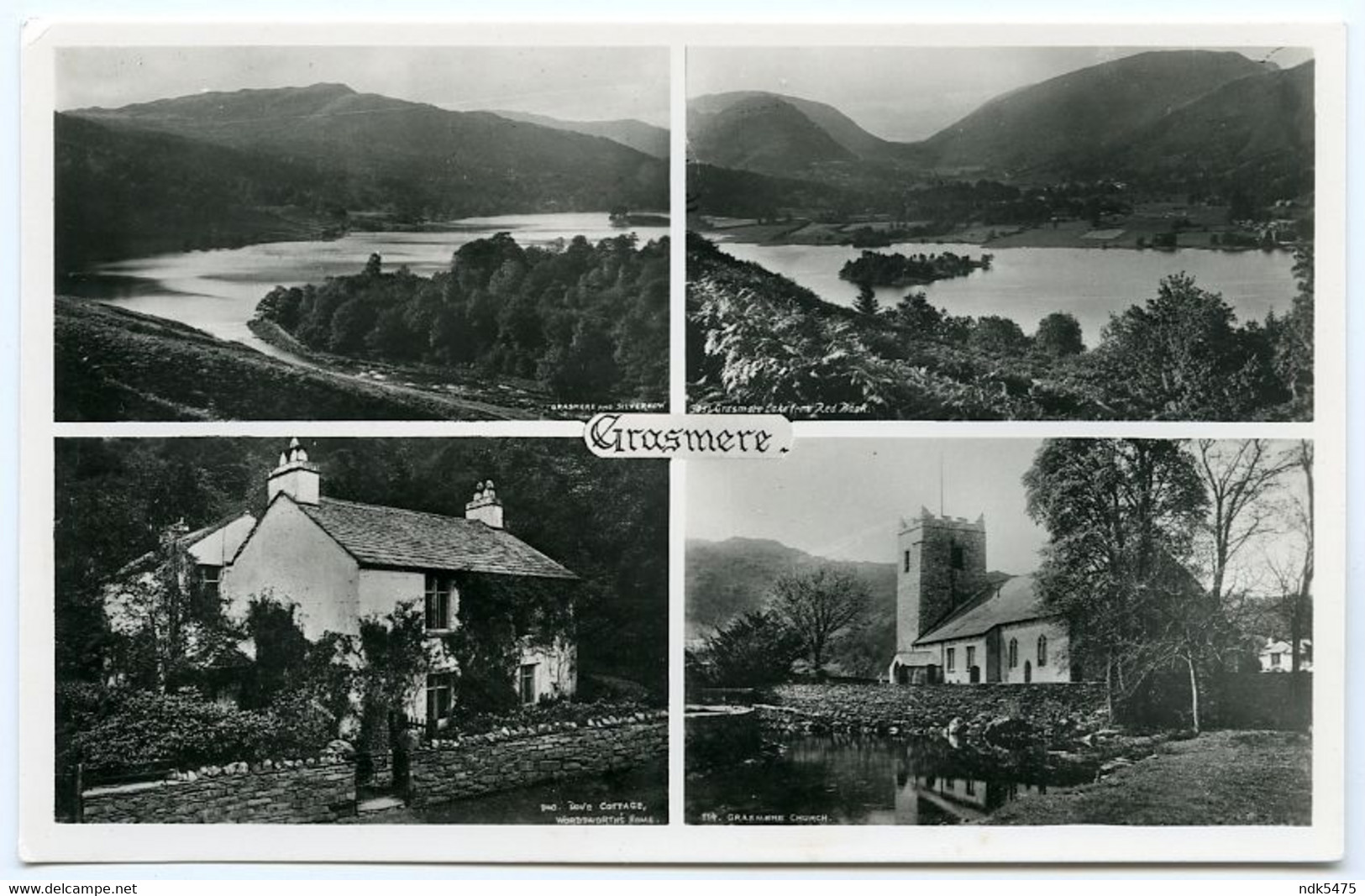 LAKE DISTRICT : GRASMERE MULTIVIEW (ABRAHAM'S) - Grasmere