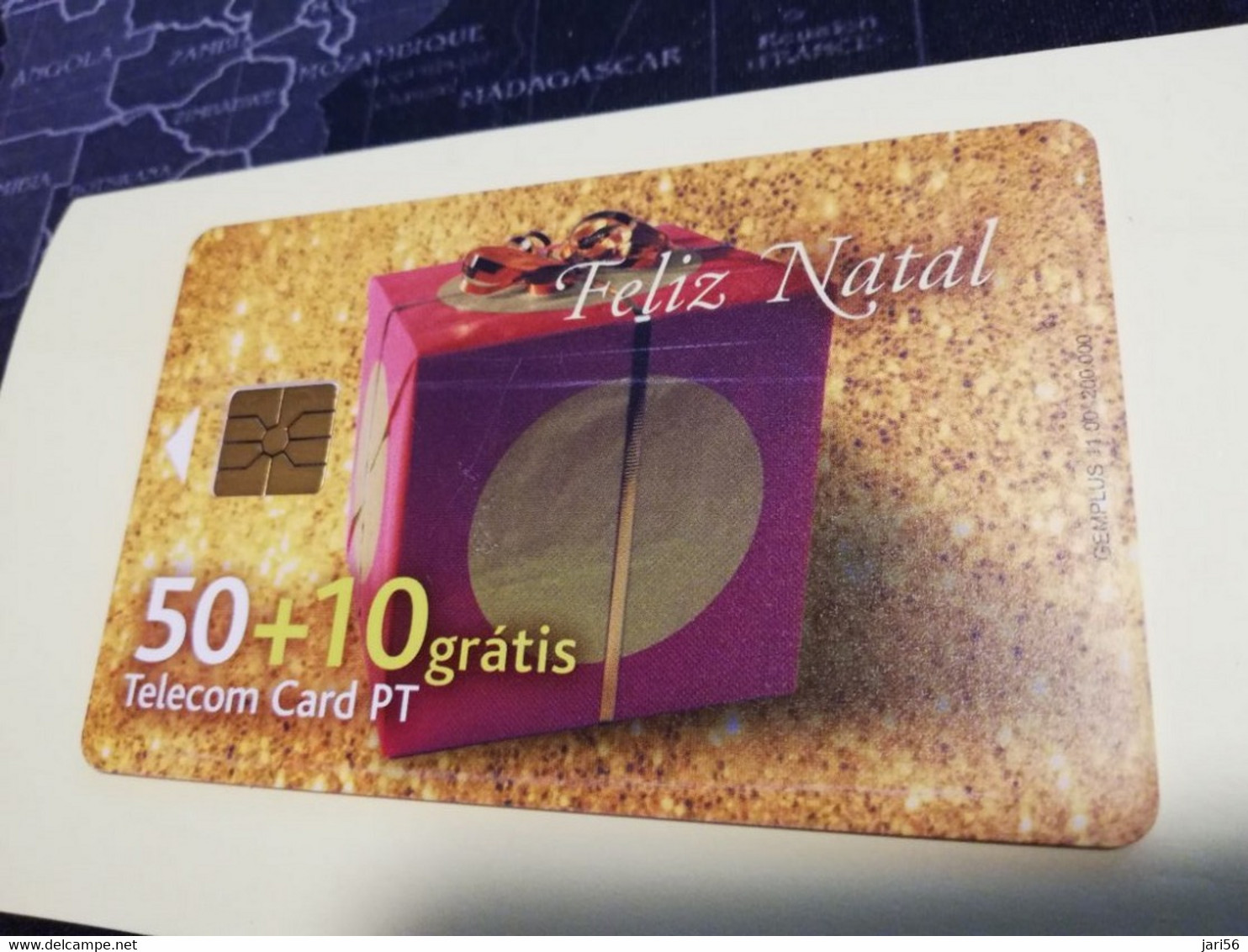 PORTUGAL   CHIPCARD  50 UNITS  + 10 FELIZ NATAL       Nice  Fine Used      **3674** - Portugal