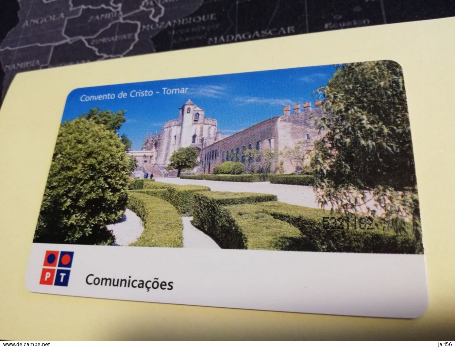 PORTUGAL   CHIPCARD  3 € CONVENTO DE CRISTO   Nice  Fine Used      **3685** - Portugal