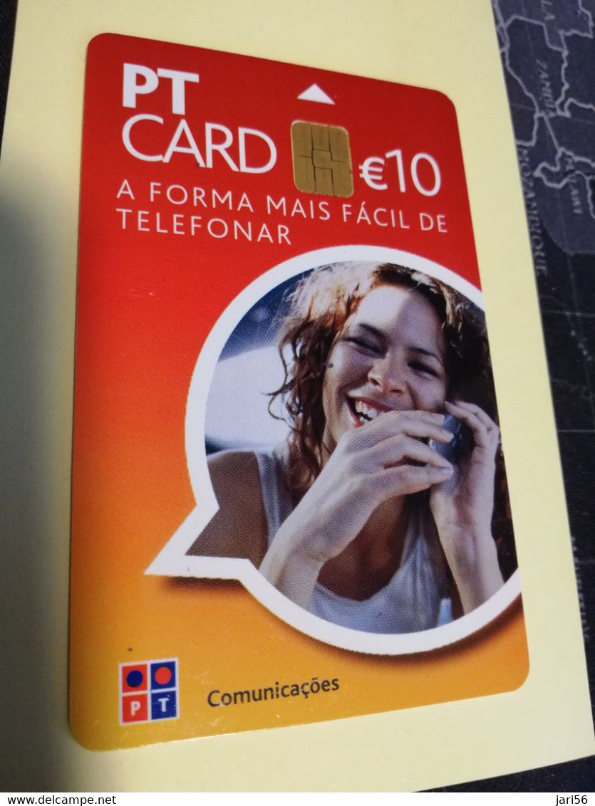 PORTUGAL   CHIPCARD  10 € A FORMA MAIS FACIL DE TELEFONAR   ALGARVE    Nice  Fine Used      **3688** - Portugal