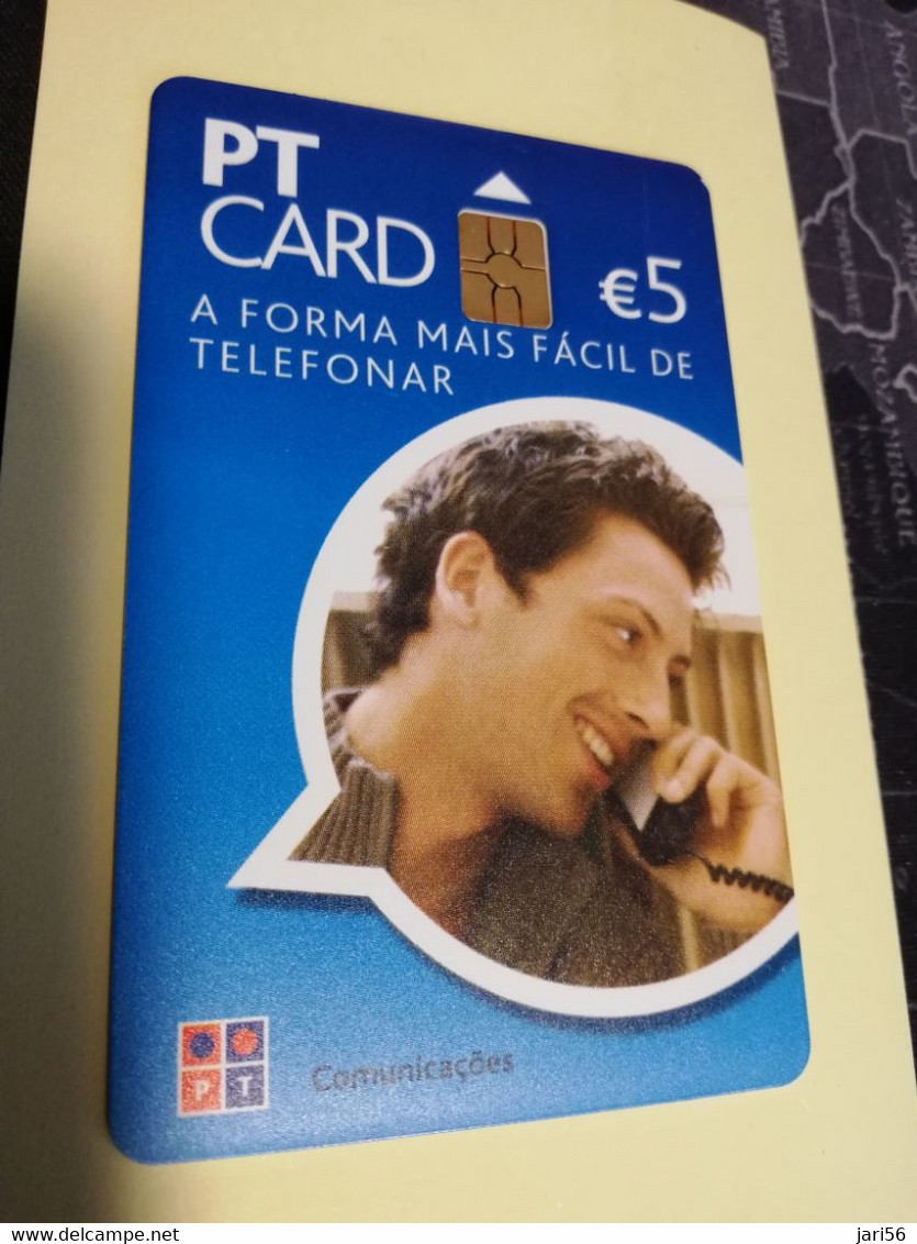 PORTUGAL   CHIPCARD  5 € A FORMA MAIS FACIL DE TELEFONAR   ALGARVE    Nice  Fine Used      **3689** - Portugal