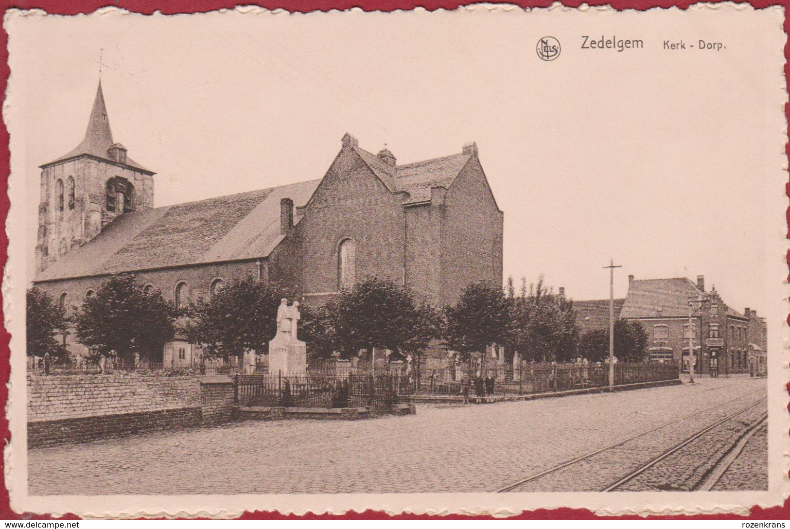 Zedelgem Kerk Dorp Sint-Laurentiuskerk (In Zeer Goede Staat) - Zedelgem