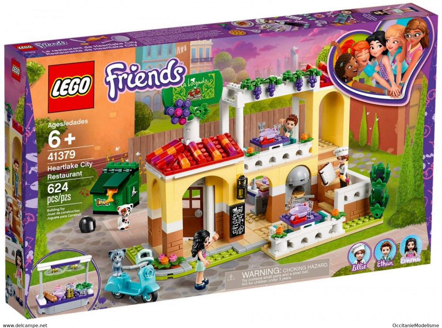 Lego Friends - LE RESTAURANT DE HEARTLAKE CITY Réf. 41379 NBO Neuf - Unclassified