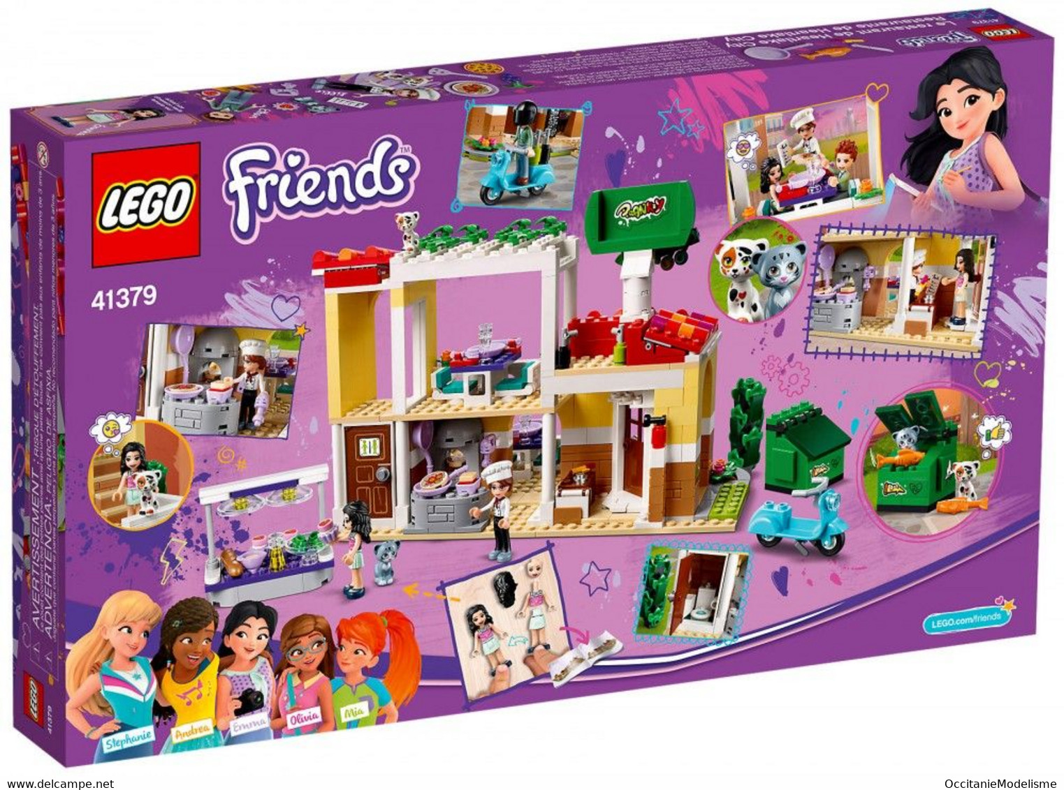 Lego Friends - LE RESTAURANT DE HEARTLAKE CITY Réf. 41379 NBO Neuf - Non Classificati