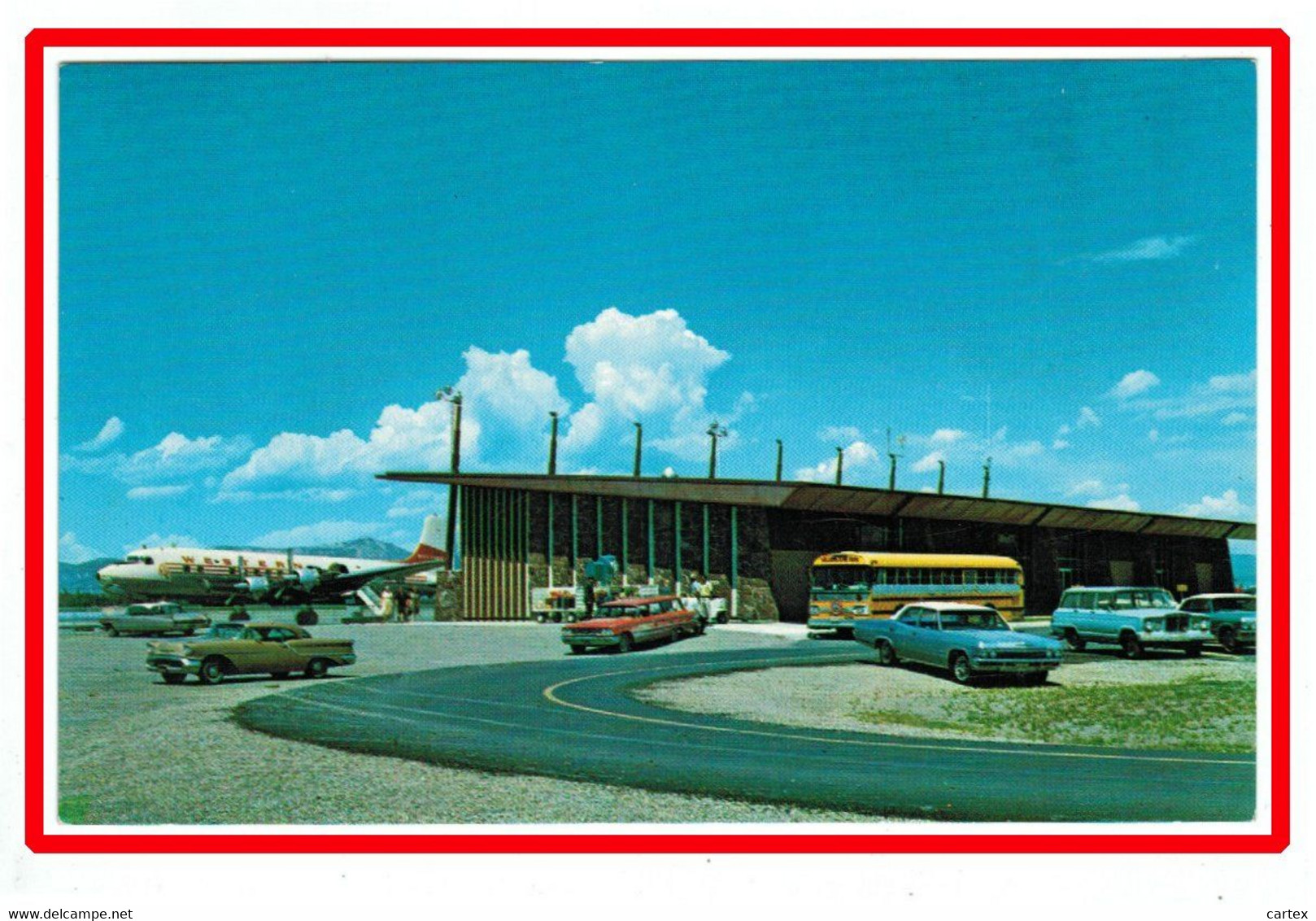 26868  CPA  Administration Building Lobby , Yellostone National Park Airport  - West Yellostone , MONTANA - Yellowstone