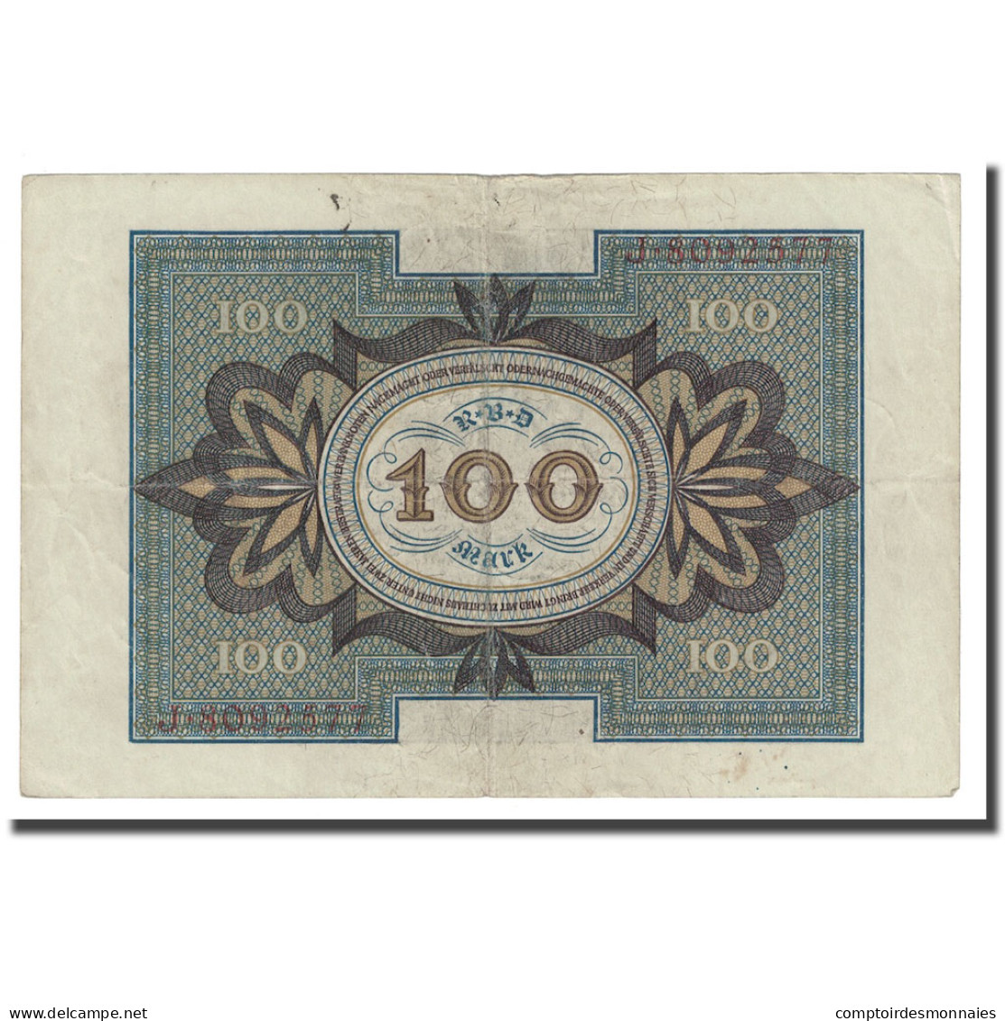 Billet, Allemagne, 100 Mark, 1920, 1920-11-01, KM:69a, TTB - 100 Mark