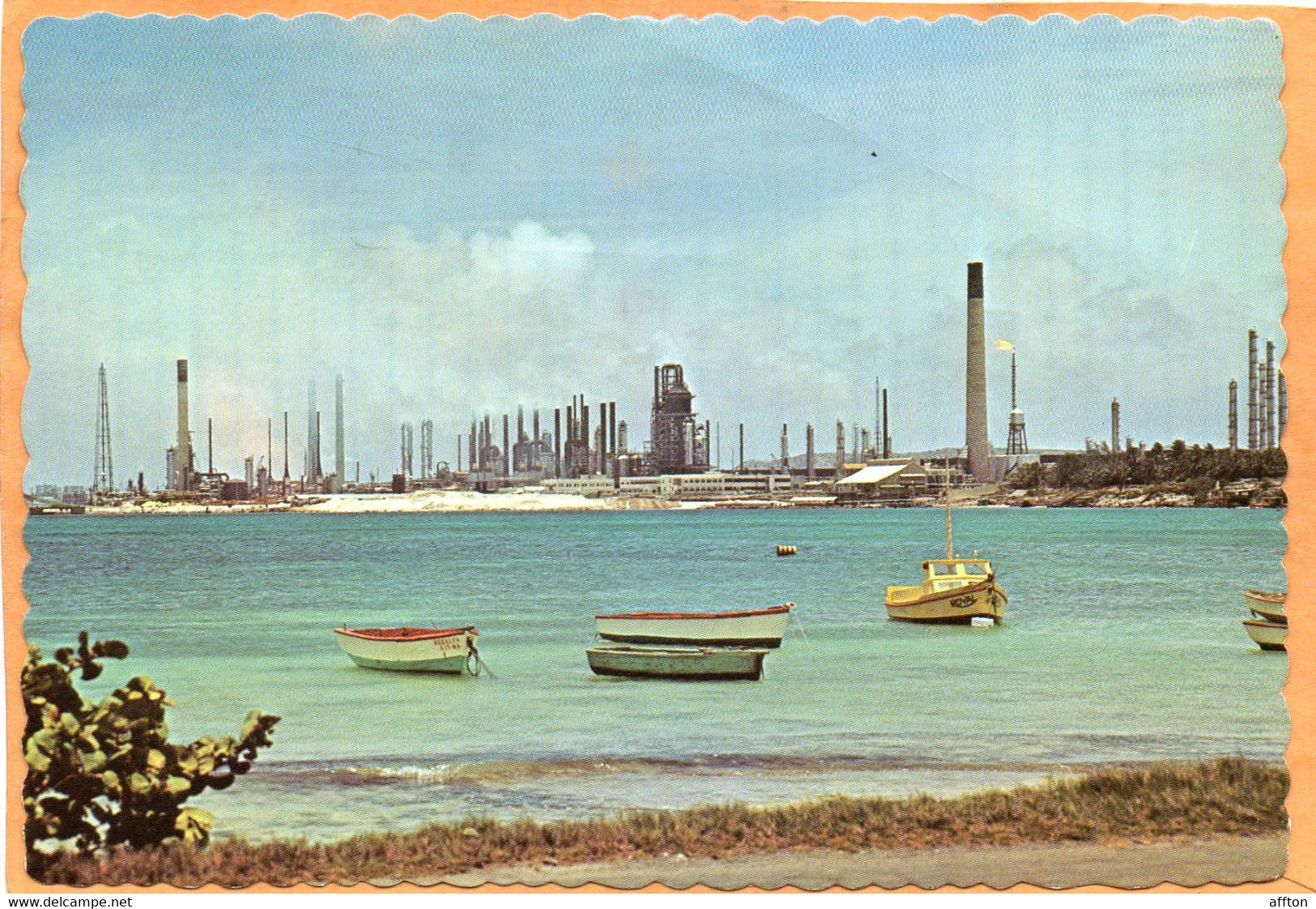 Aruba DWI Old Postcard Mailed - Aruba