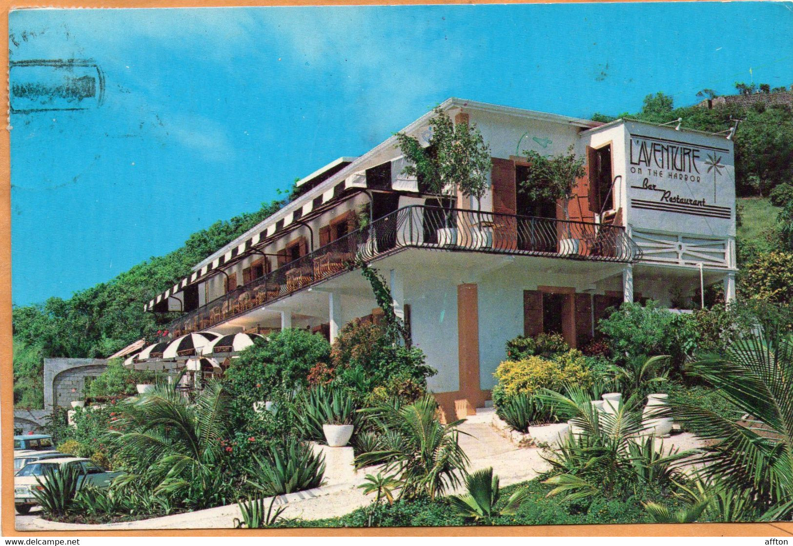Sint Maarten Old Postcard Mailed - Sint-Marteen