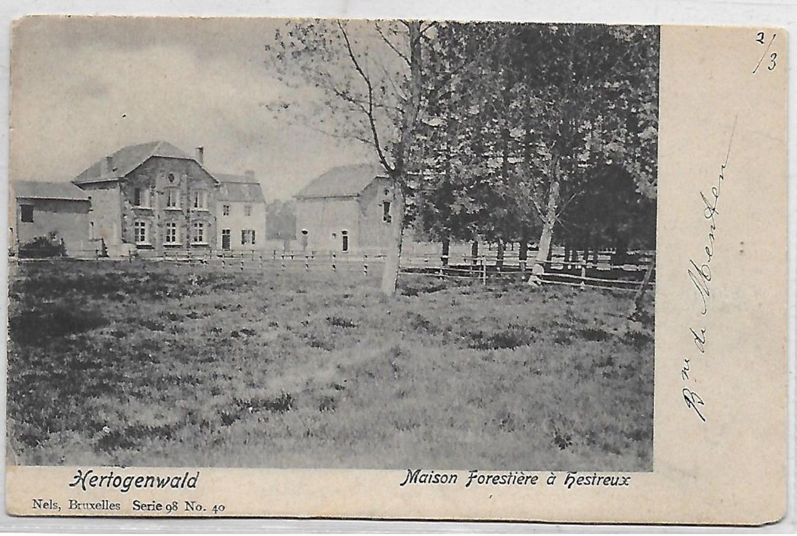 [ LIE 1 ]   Hertogenwald    --    (  7  ) Maison Forestière à Hestreux - Eupen