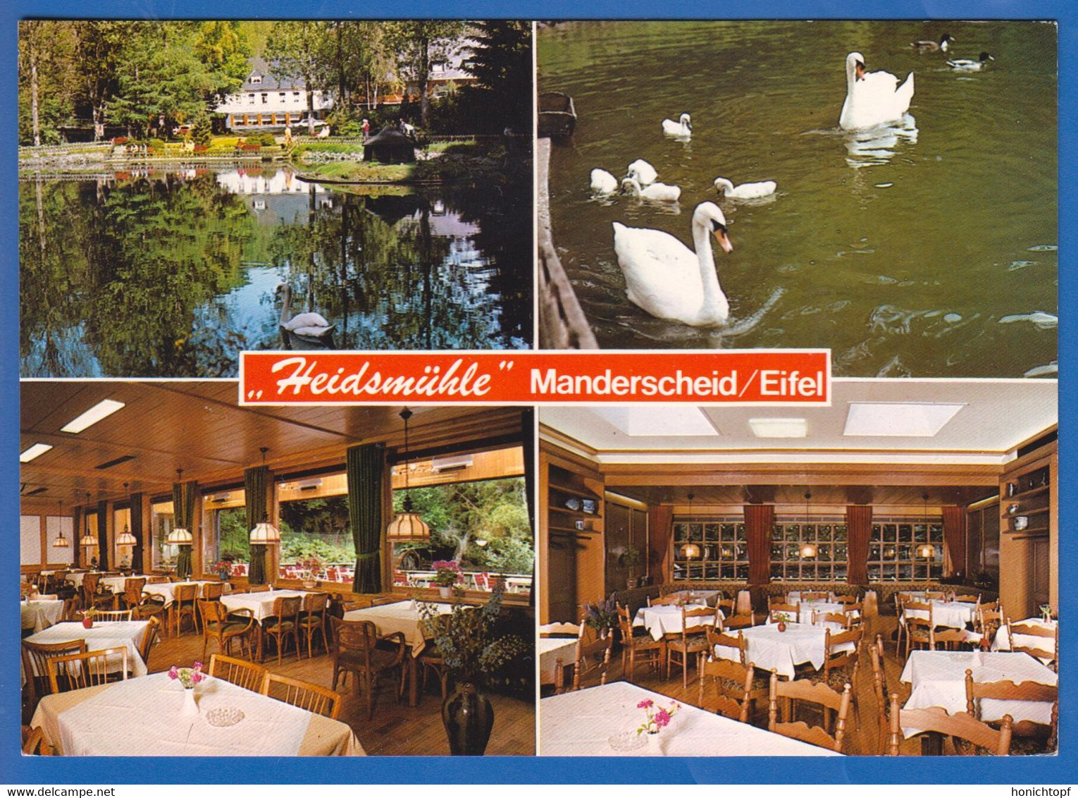 Deutschland; Manderscheid Eifel; Restaurant Heidsmühle - Manderscheid