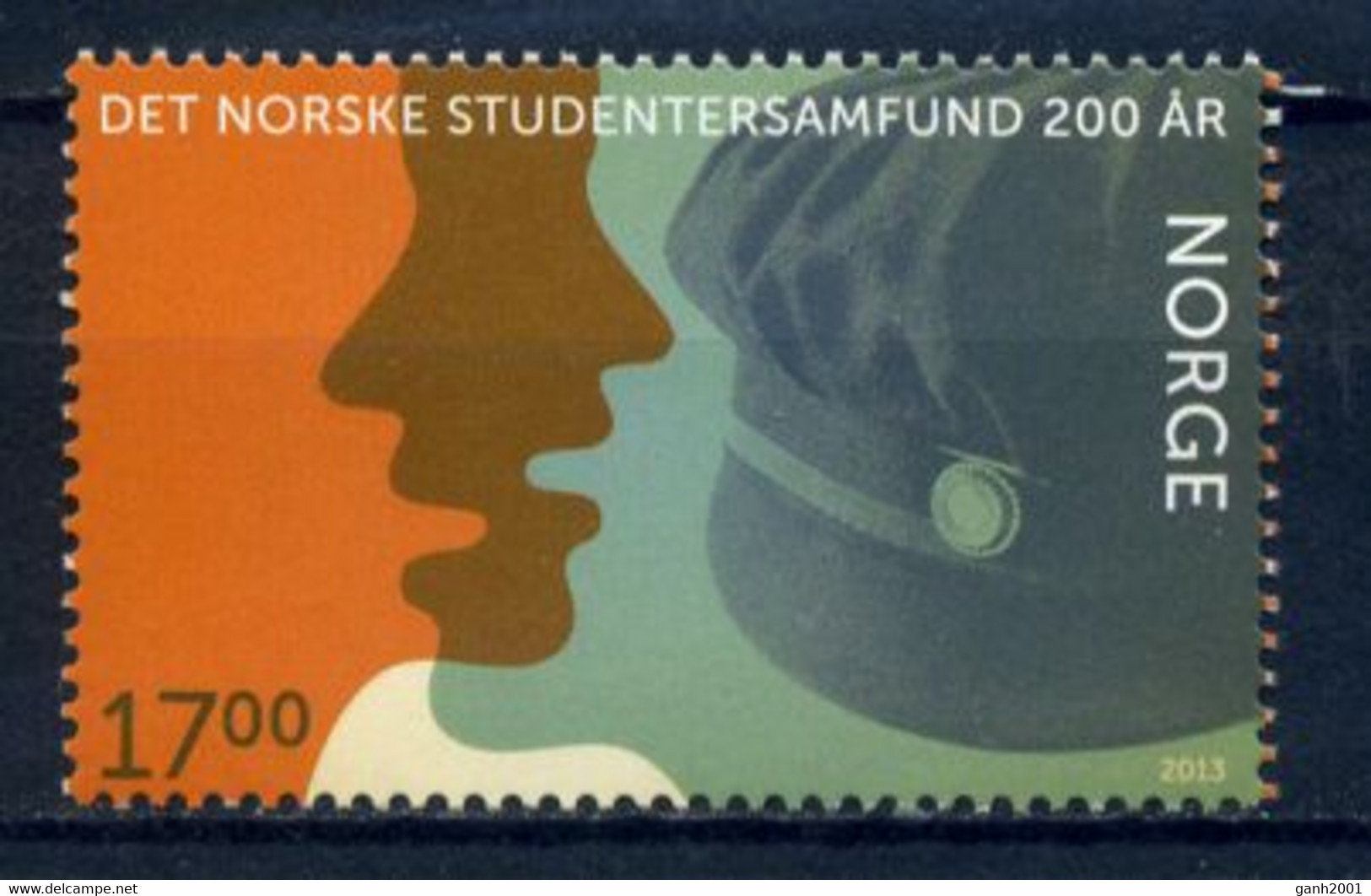 Norway 2013 Noruega / Student Society MNH Sociedad De Estudiantes Studenten / Hz03  30-5 - Ongebruikt