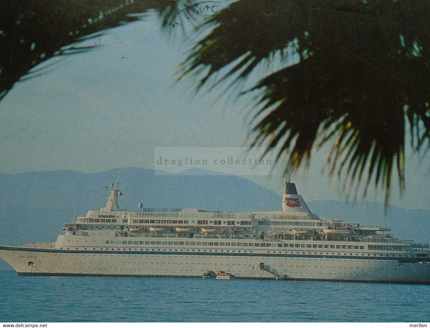 D175670  Lot of 6 postcards of Ships - MS Europa Deutschland - Alexander Pushkin  Leningrad,  TT-Line