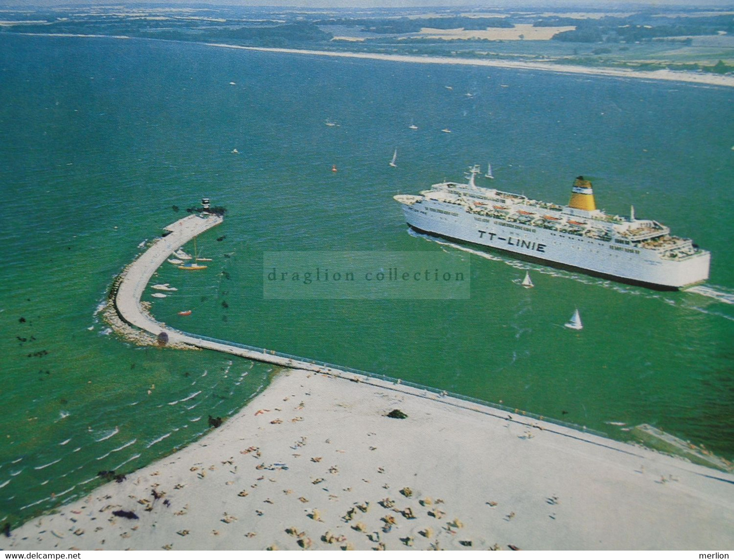 D175670  Lot of 6 postcards of Ships - MS Europa Deutschland - Alexander Pushkin  Leningrad,  TT-Line