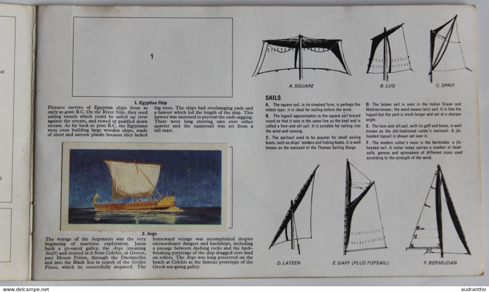 Album The Saga Of Ships Brooke Bond 50 Picture Cards Voiliers Paquebot Navire De Guerre ... - Albumes & Catálogos