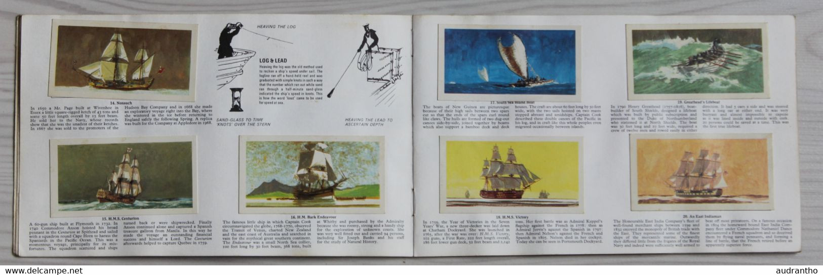 album The saga of Ships Brooke Bond 50 Picture Cards voiliers paquebot navire de guerre ...