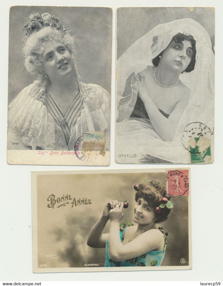 lot de 25 cartes femmes artistes