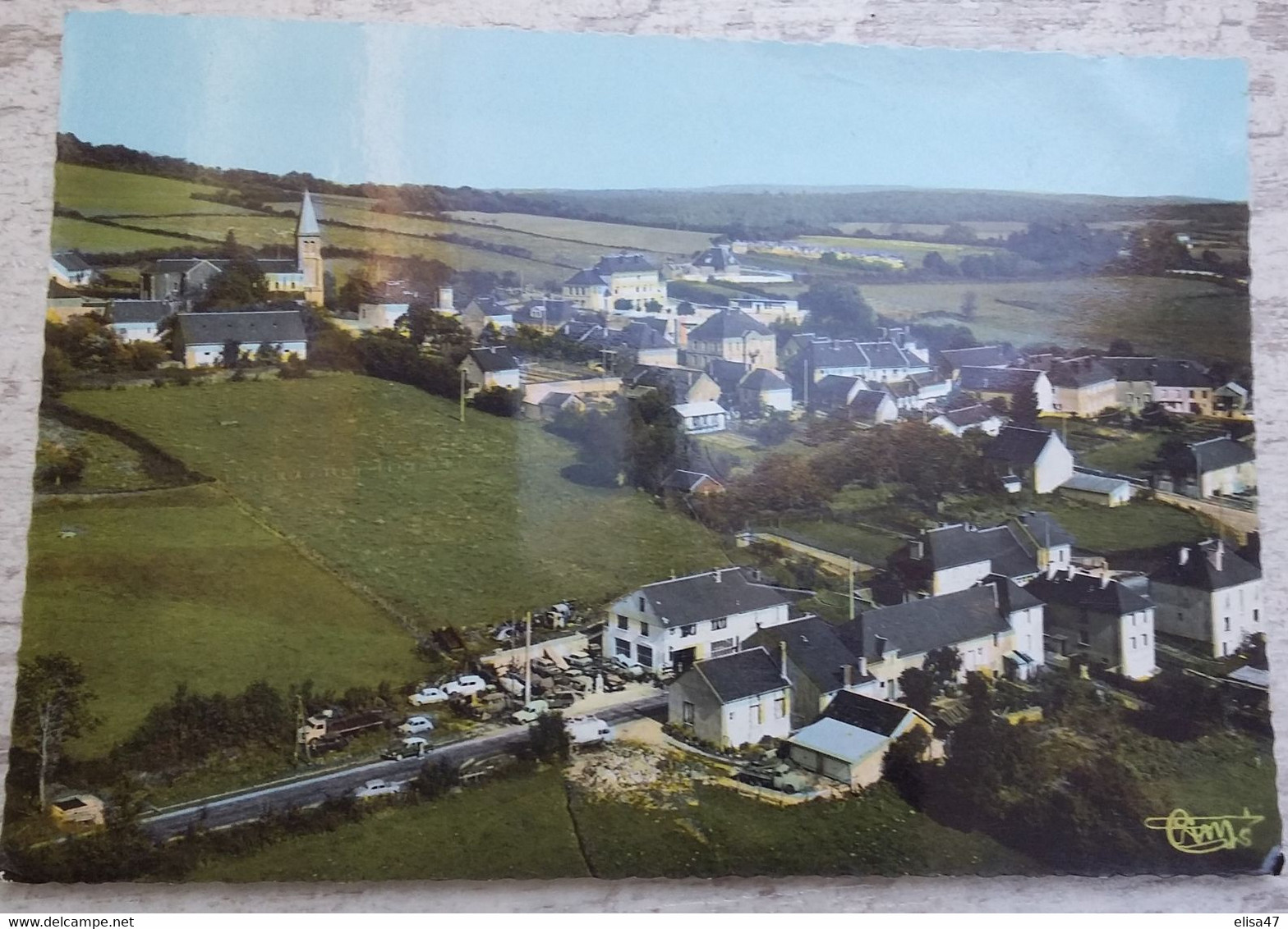 58   MONTSAUCHE      VUE  GENERALE  AERIENNE - Montsauche Les Settons