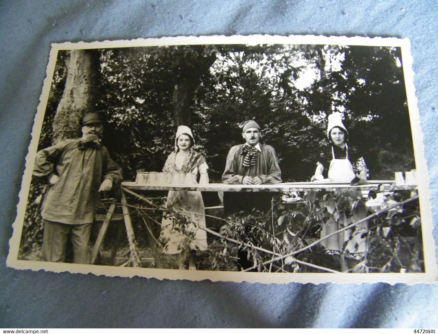 CPA - Carte Photo.- Réception - Mariage - Vin D'Honneur - 1940 - SUP -  (DZ 45) - Réceptions