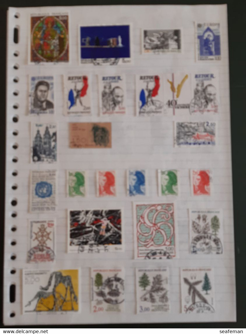 FRANKRIJK 1981-2005  collection  used/VF,high cw,good quality see 80 scans [67FR]