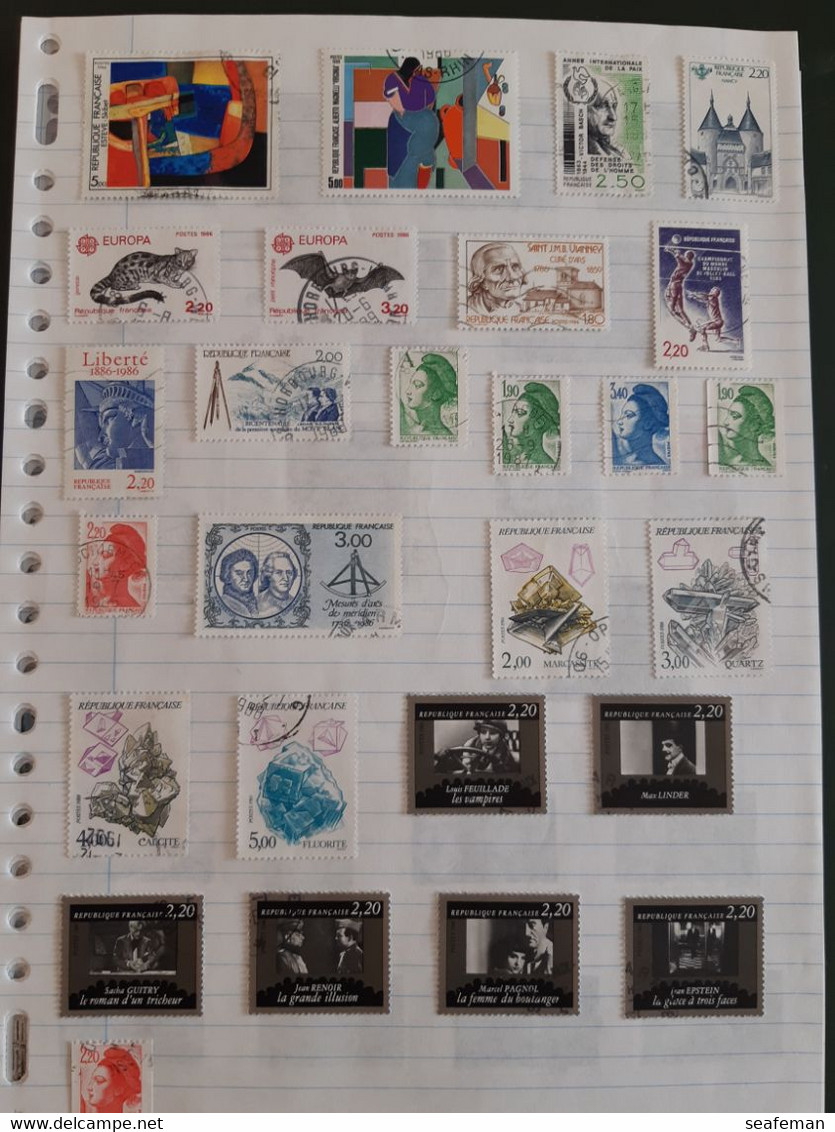 FRANKRIJK 1981-2005  collection  used/VF,high cw,good quality see 80 scans [67FR]