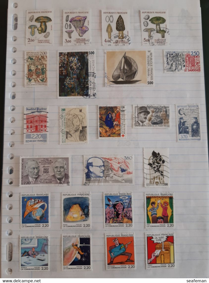 FRANKRIJK 1981-2005  collection  used/VF,high cw,good quality see 80 scans [67FR]