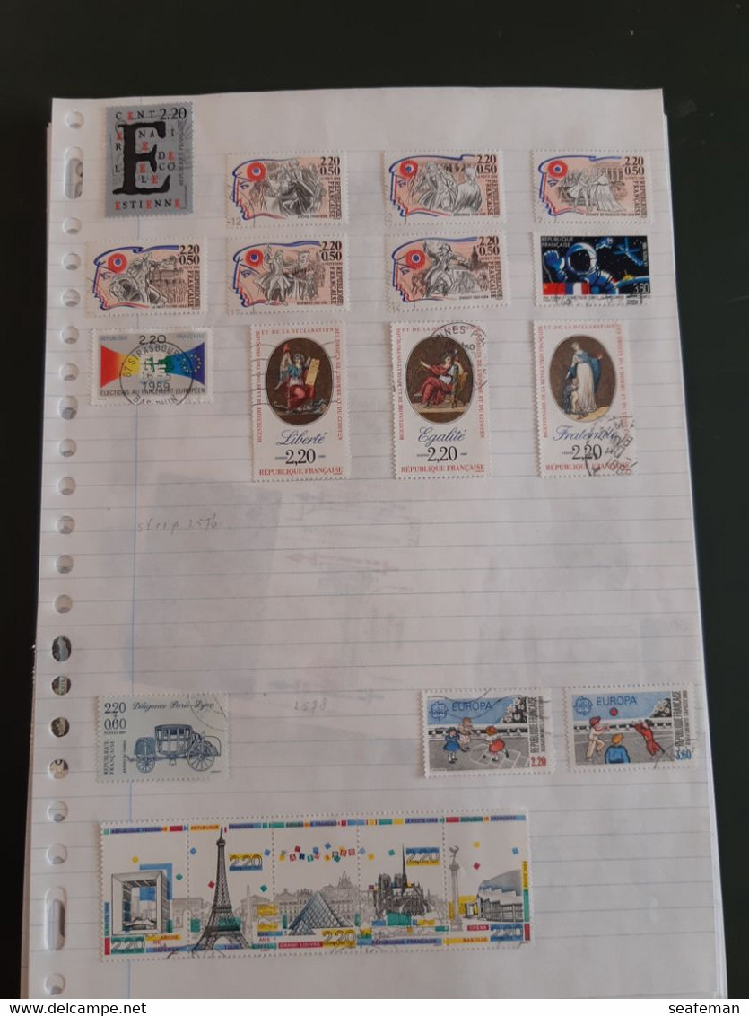 FRANKRIJK 1981-2005  collection  used/VF,high cw,good quality see 80 scans [67FR]