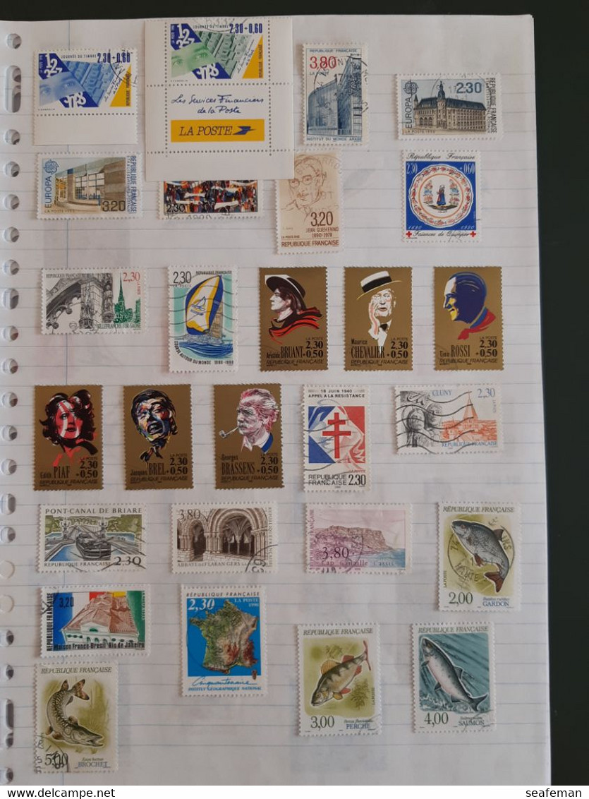 FRANKRIJK 1981-2005  collection  used/VF,high cw,good quality see 80 scans [67FR]