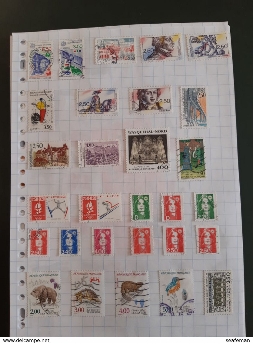 FRANKRIJK 1981-2005  collection  used/VF,high cw,good quality see 80 scans [67FR]