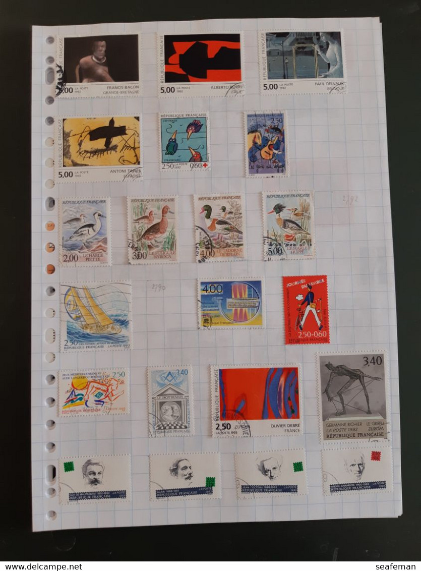 FRANKRIJK 1981-2005  collection  used/VF,high cw,good quality see 80 scans [67FR]