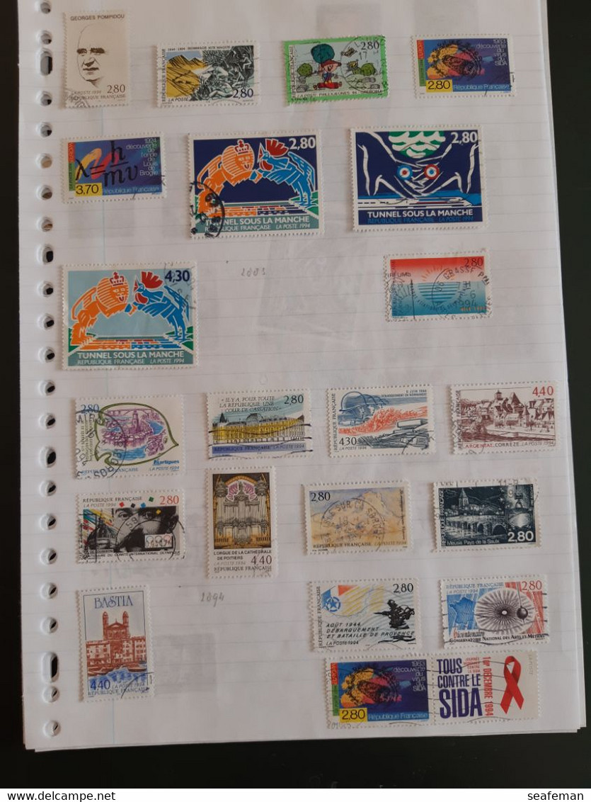 FRANKRIJK 1981-2005  collection  used/VF,high cw,good quality see 80 scans [67FR]