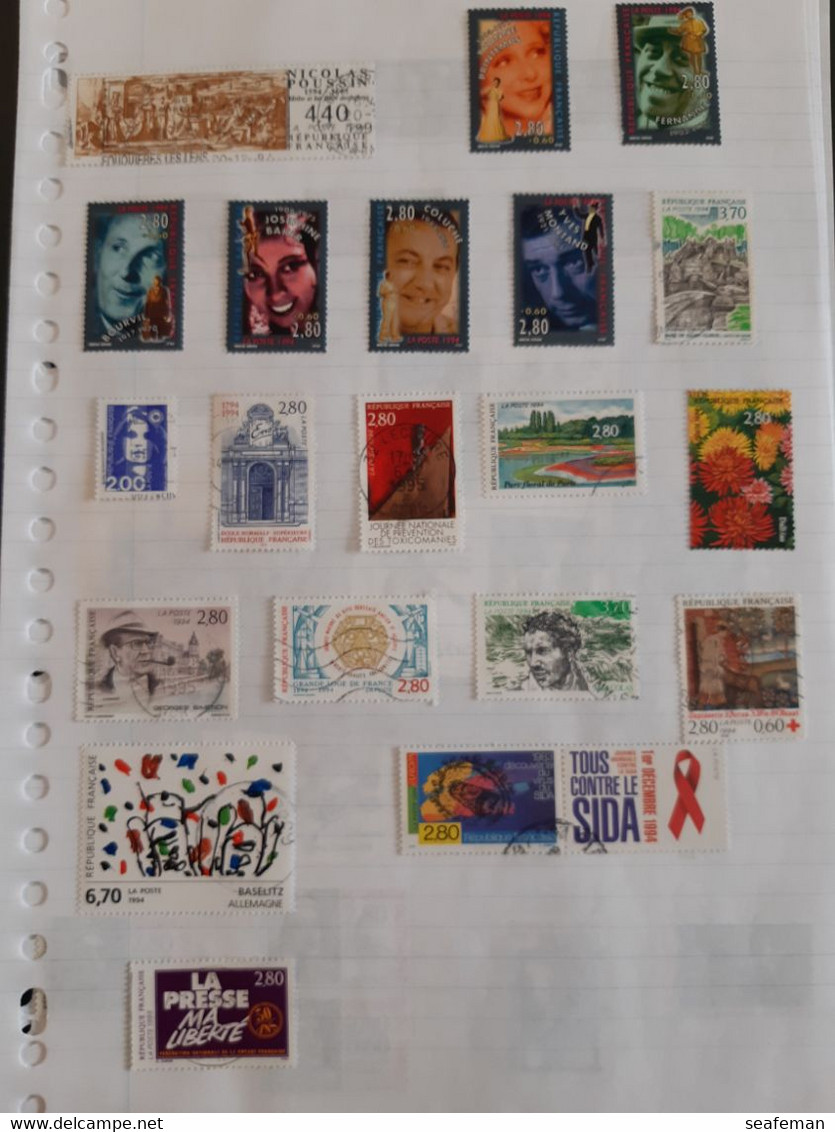 FRANKRIJK 1981-2005  collection  used/VF,high cw,good quality see 80 scans [67FR]