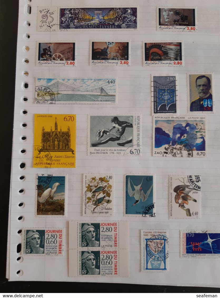 FRANKRIJK 1981-2005  collection  used/VF,high cw,good quality see 80 scans [67FR]