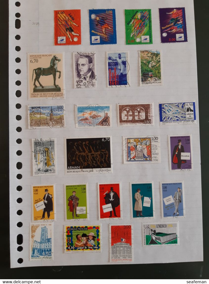 FRANKRIJK 1981-2005  collection  used/VF,high cw,good quality see 80 scans [67FR]